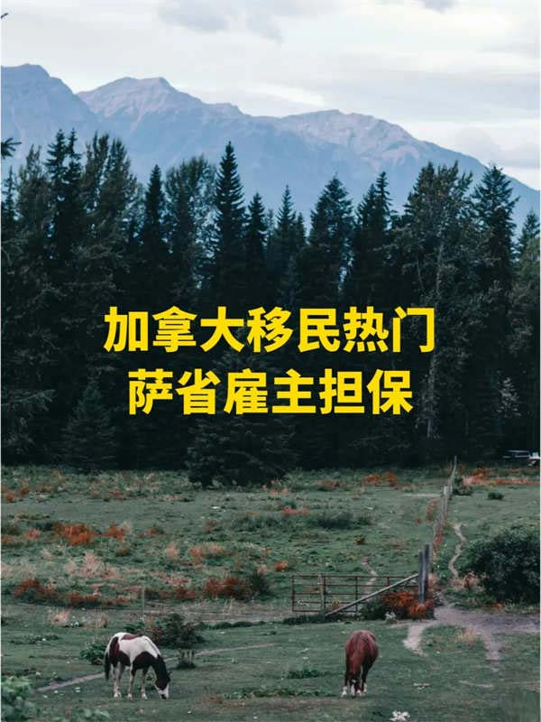 加拿大移民熱門！薩省雇主擔(dān)保