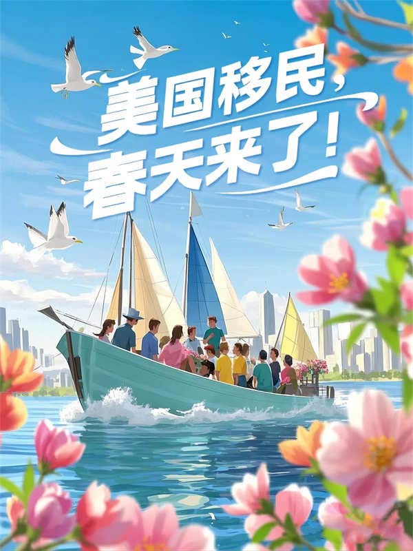 美國(guó)移民，春天來(lái)了！