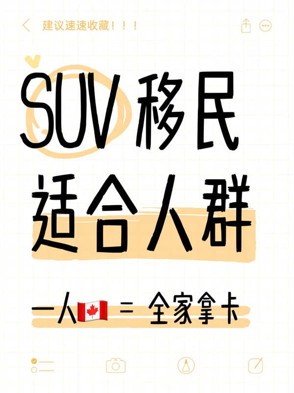 加拿大SUV適合什么人群？