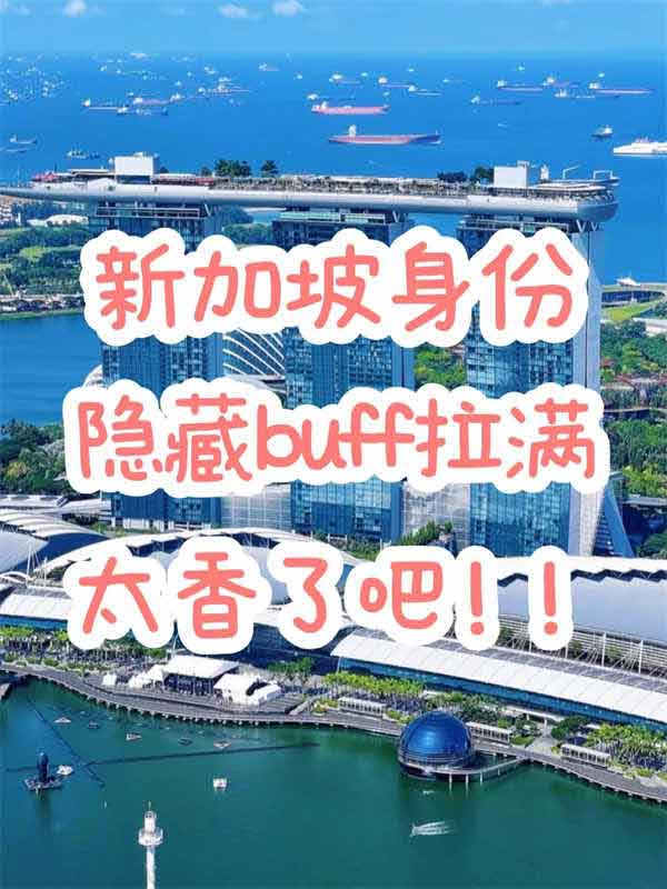 太香了！新加坡身份隱藏福利你不會不知道吧？