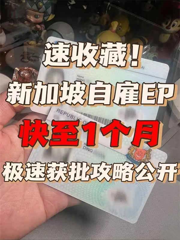速收藏！新加坡自雇EP快至1個月獲批攻略公開