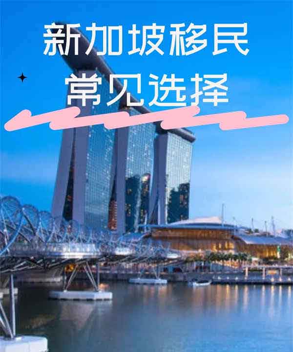 2025年新加坡常見(jiàn)的移民方式