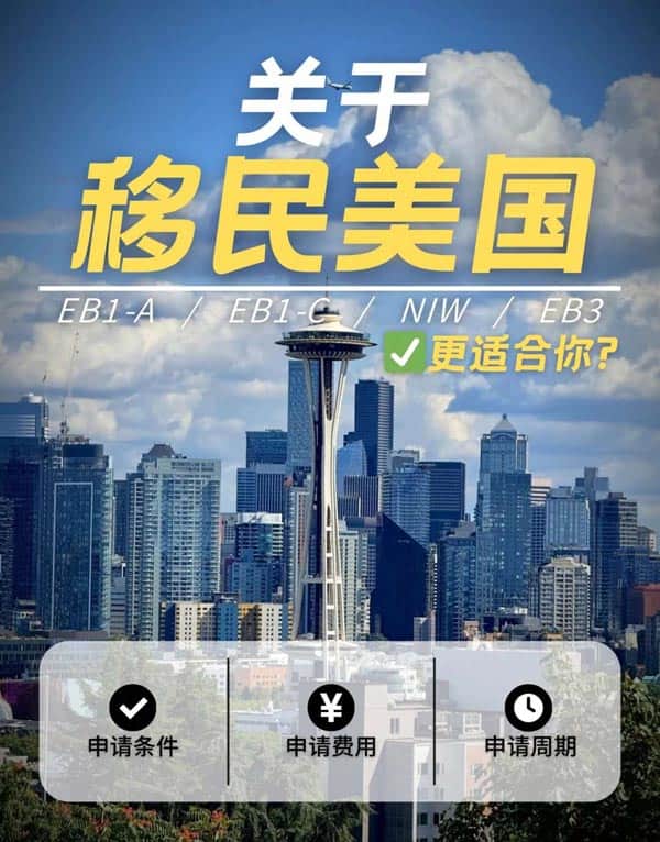 4種移民美國的方式，哪個更適合你？